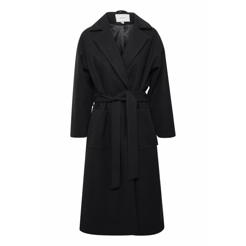 Image of Ichi Womens coat Ichi Jannet JA2 Noir Female 38