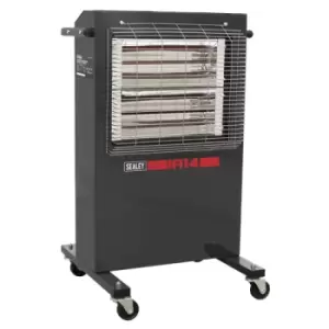 Image of Sealey Infrared Cabinet Heater 1.4/2.8kW 230V