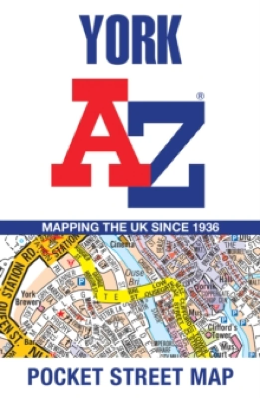 Image of York A-Z Pocket Street Map. By AZ Maps Books