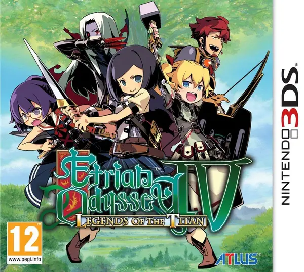 Image of Etrian Odyssey IV Legends Of The Titan Nintendo 3DS Game