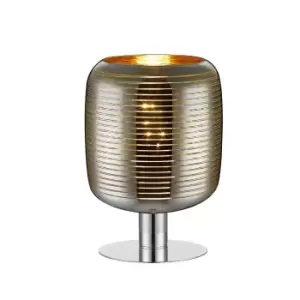 Image of Eryn Modern Table Lamp - Ø20cm - 1xE27 - Chrome