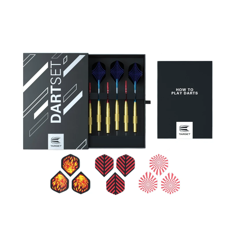 Image of Target Darts Brass Dart Gift Set - Multi Multi One Size