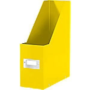 Image of Leitz Magazine File WOW Yellow 10.3 x 25.3 x 33 cm
