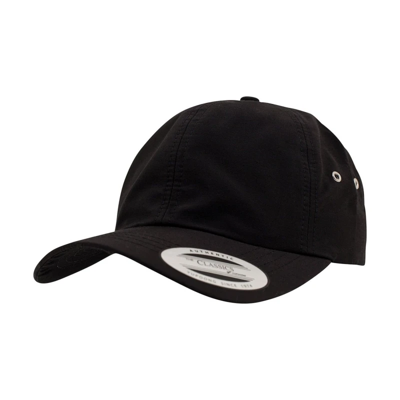 Image of Flexfit Womens Water Repellent Low Profile Cap in Black Female One Size