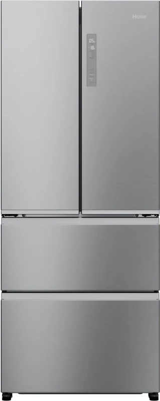 Image of Haier FD 70 Series 3 HFR3718ENMM Total No Frost Multi-door American Fridge Freezer - Platinum Inox - E Rated