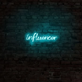 Image of Influencer - Blue Blue Wall Lamp