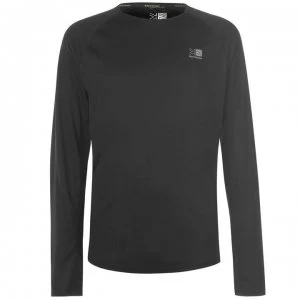 Image of Karrimor Long Sleeved Running T Shirt Mens - Black