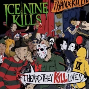 Image of Ice Nine Kills I heard they kill live CD multicolor