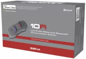 Image of Sena 10R Bluetooth Communication System Single Pack, black, black, Size One Size