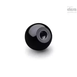 Image of ELESA PLX Spherical knobs Duroplast PLX.25-M6-C61