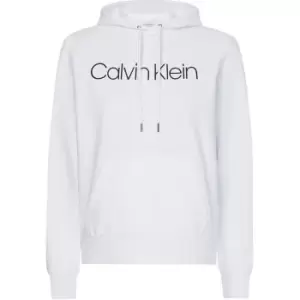 Image of Calvin Klein Core Logo Hoodie - White