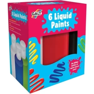 Image of Galt Toys 6 Liquid Paints