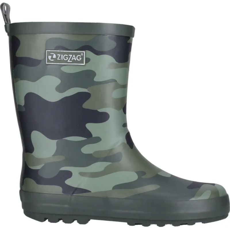 Image of Zigzag Children's rain boots Zigzag Gemus Vert Unisex 31 Z212421-3052