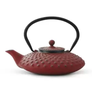 Image of Teapot Xilin Design Cast Iron 0.8L in Red