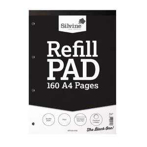 Image of Silvine A4 Refill Pad Plain PK6