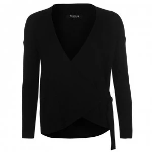 Image of Firetrap Blackseal D Ring Knitted Jumper - Black