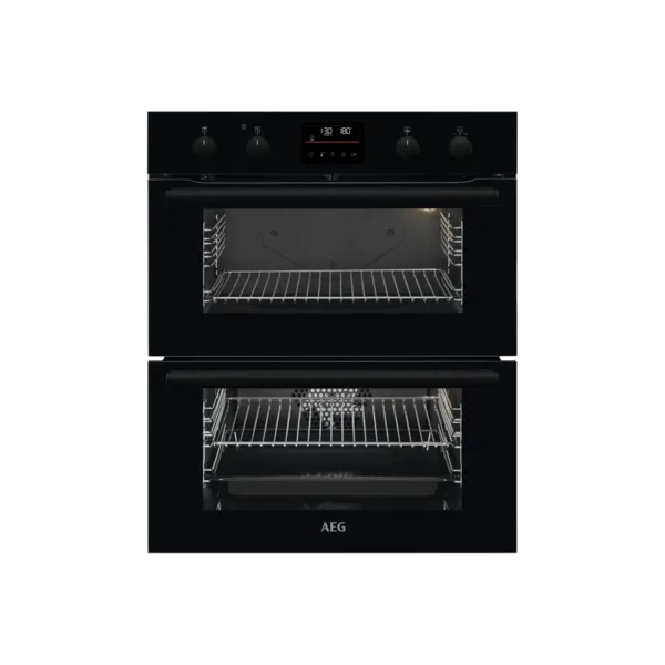 Image of AEG Series 6000 Built Under Electric Double Oven - Black 944171781 Black