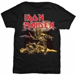 Image of Iron Maiden Slasher Ladies Skinny TS: Large