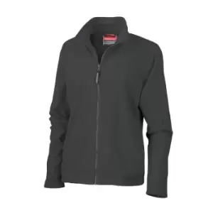 Image of Result Ladies/Womens La FemmeA High Grade Microfleece Jacket (490 GSM) (M) (Black)