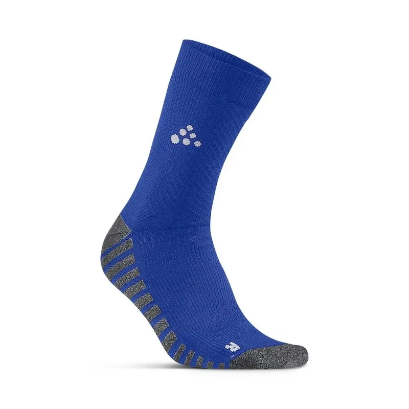 Image of Non-slip mid-length socks Craft Progress Bleu Unisex 46/48
