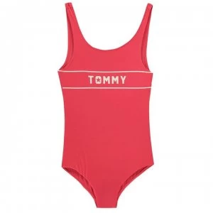 Image of Tommy Hilfiger Block 1 Piece Swimsuit - Paradise Pink