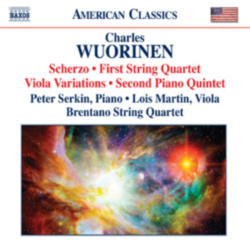 Image of Charles Wuorinen: Scherzo/First String Quartet/... CD / Album