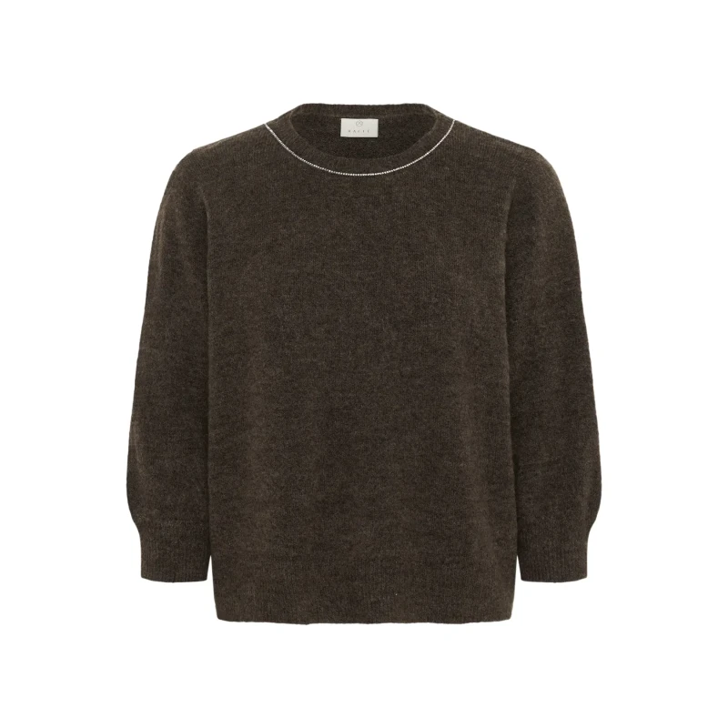 Image of Kaffe Woman sweater KAFFE Meridith Noir Female 2XL