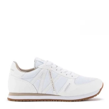 Image of Armani Exchange VIincenti Trainers White Size 7 Women