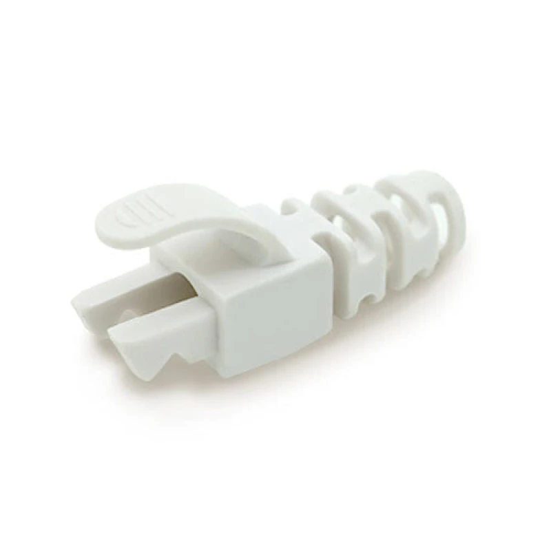 Image of Cablenet Cablenet RJ45 Snagless Strain Relief Flush Boot White 6.5mm 22-2066
