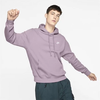 Image of Nike Sportswear Club Fleece Pullover Hoodie Mens - Lilac