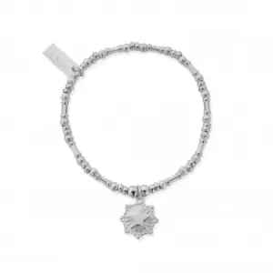 Image of Childrens Personalised Pumpkin Raised Star Bracelet PCSBPUMP3258