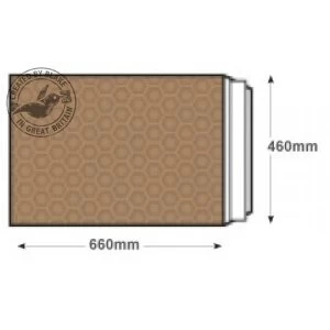 Image of Blake Purely Packaging 660x460mm Peel and Seal Padded Envelopes Gold Pack of 50