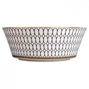 Image of Wedgwood Renaissance gold round serving bowl Gold