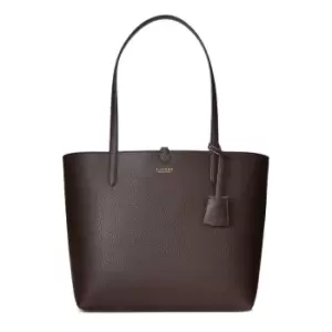 Image of Lauren by Ralph Lauren Lauren Reversible Merrimack Tote Bag - Brown
