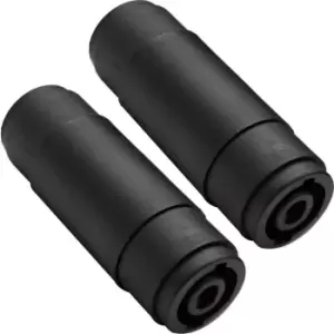 Image of 4 Pole Pin Speakon Coupler Female to Socket Speaker Adapter Converter Joiner PA