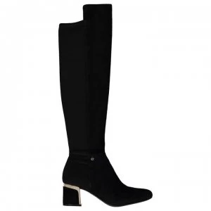 Image of DKNY Cora Knee High Ladies Boots - Black