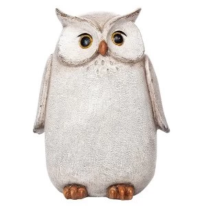 Image of Country White Owl Large Ornament