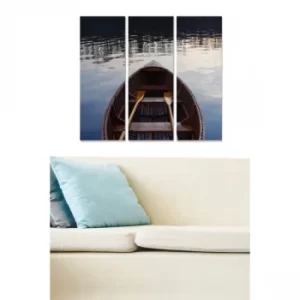 Image of MDF731485 Multicolor Decorative MDF Painting (3 Pieces)