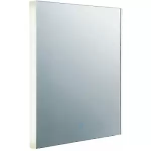 Image of Loops - Wall Light IP44 Mirrored Glass & Silver Paint 17W LED Bulb Included