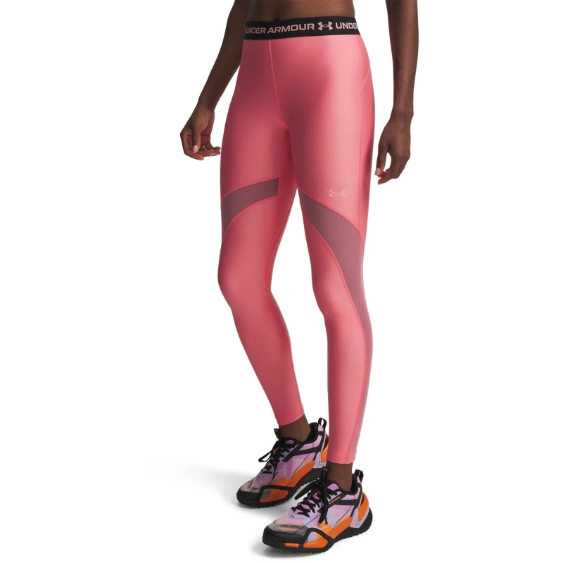 Image of Under Armour UA HG Mesh Tight Ld62 Pink/Posh Pink female 8 (XS)