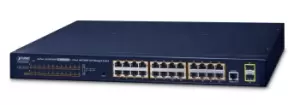 Image of PLANET GS-4210-24P2S network switch Managed L2/L4 Gigabit Ethernet...