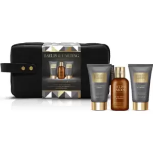 Image of Baylis & Harding Black Pepper & Ginseng Gift Set (cosmetic bag) for Men