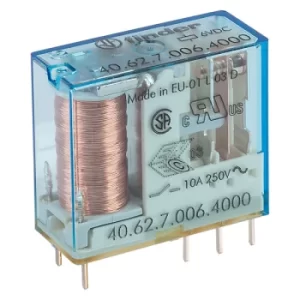 Image of Finder 40.62.7.006.4000 6V 10A DPCO 44.62 Series Relay