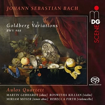 Image of Aulos Quartett - Johann Sebastian Bach: Goldberg Variations BWV988 CD