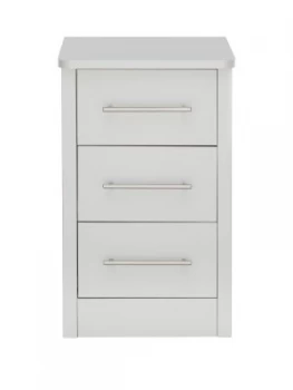 Image of Consort Liberty Ready Assembled 3 Drawer Narrow Chest