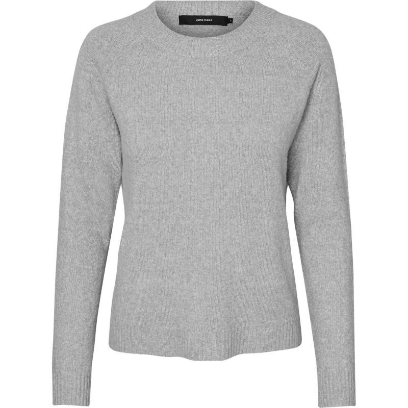 Image of Vero Moda Knitted Pullover - Grey Grey 8