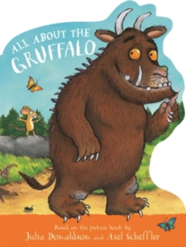 Image of All About the Gruffalo : A shaped board book, perfect for little paws! Board book