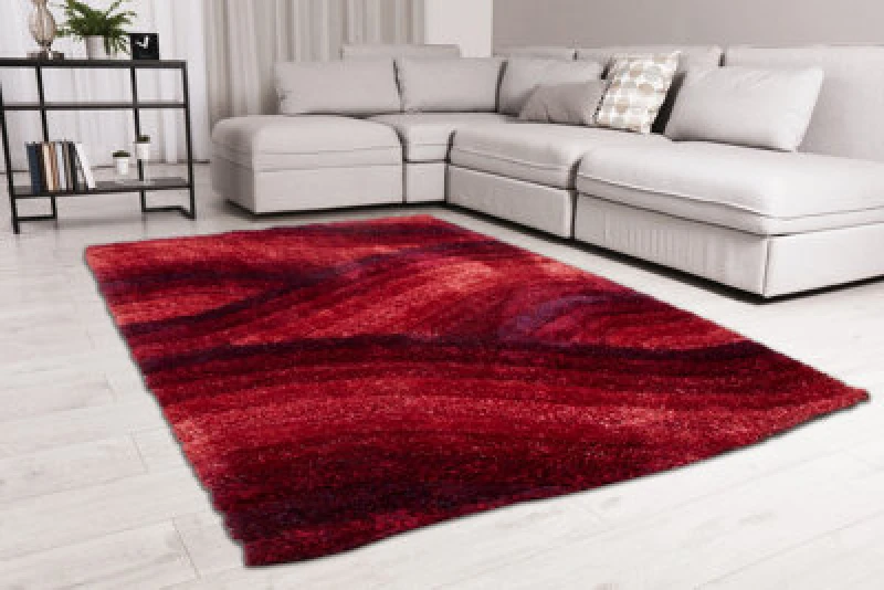 Image of Ds Living Ultra Plush Wave Fuchsia Rug