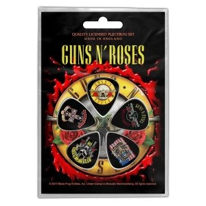 Image of Guns N' Roses - Bullet Logo Plectrum Pack