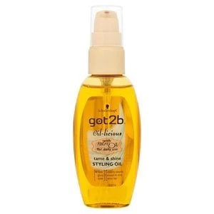 Image of Schwarzkopf got2b Oil-Licious Tame and Shine Styling Oil 50ml